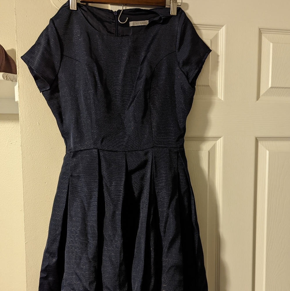 Navy Blue Hoco Dress